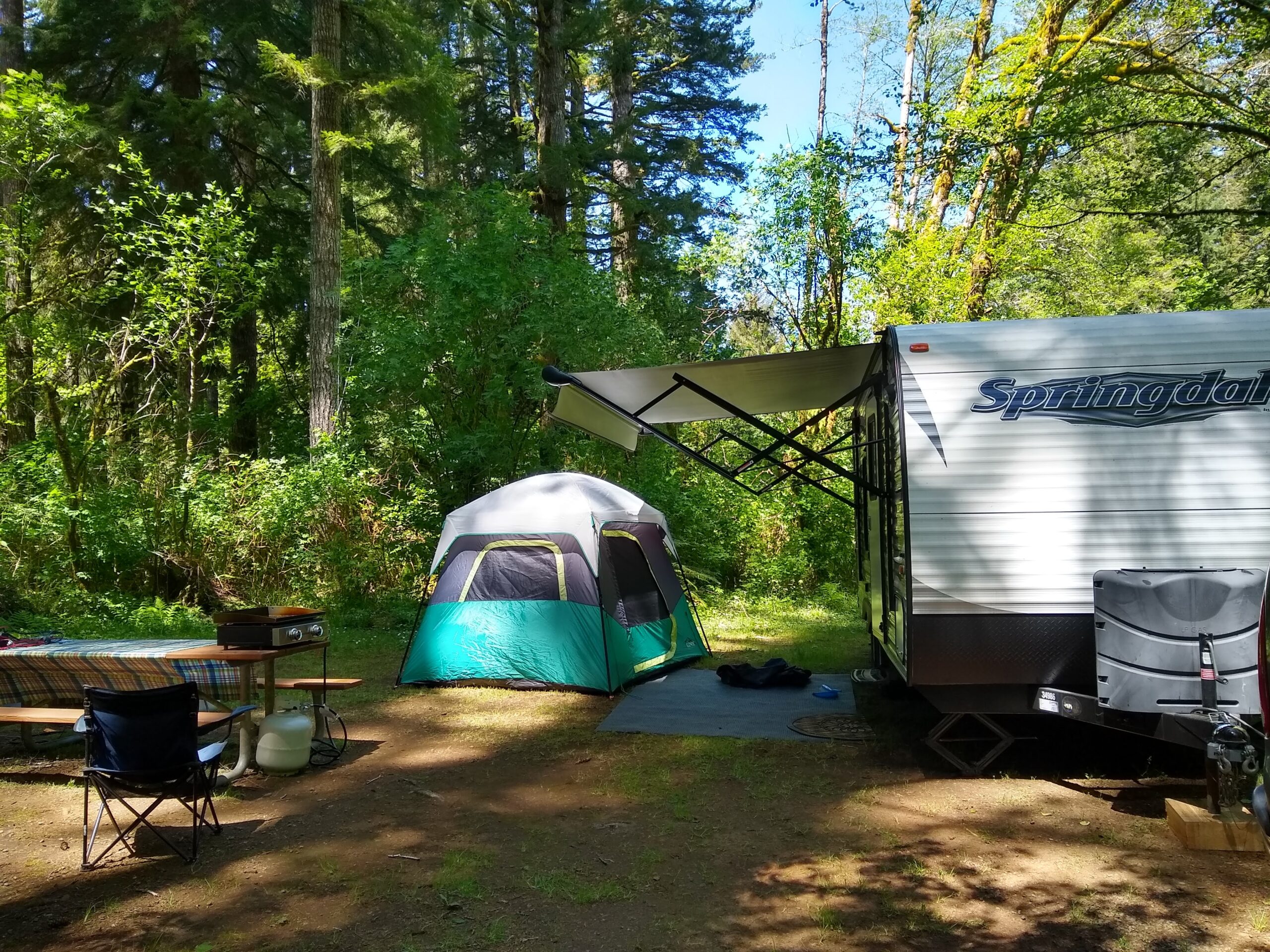 Trask River County Campground, Oregon